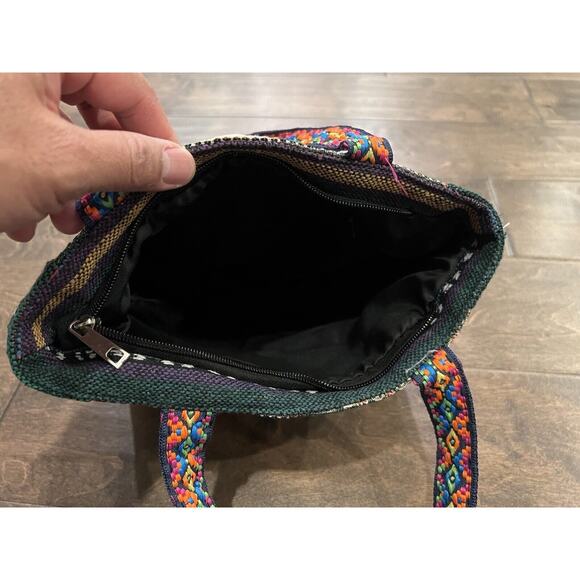 Thailand Elephant HandBag Elephant Tapestry Style Hippie Handbag - Picture 6 of 9